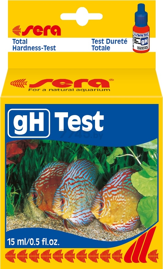 Тест для аквариумной воды SERA gH-Test 15 мл (4110)