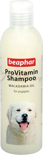 Шампунь для щенков BEAPHAR ProVitamin Shampoo Macadamia Oil 250 мл (8711231182732)