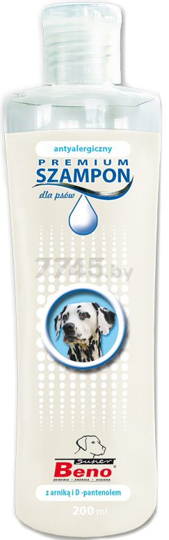 Шампунь для собак SUPER BENO Premium Гипоаллергенный 200 мл (5905397012825)