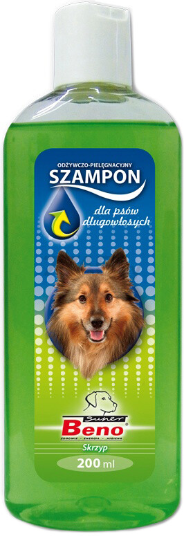 Шампунь для длинношерстных собак SUPER BENO с экстрактом хвоща 200 мл (5905397012474)