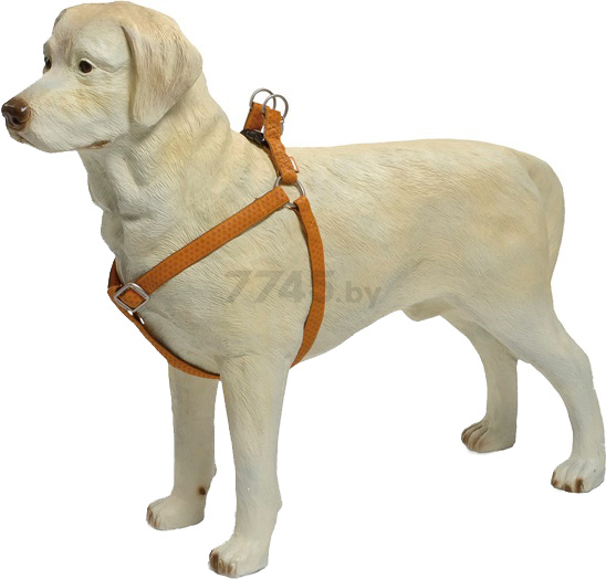 Шлейка для собак BEEZTEES Mac Leather 20 мм 50-75 см коричневый (8712695086680)