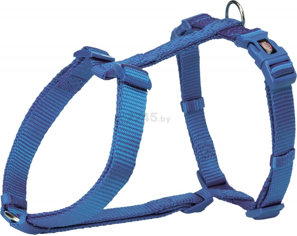 Шлейка для собак TRIXIE Premium H-Harness S-М 15 мм 42-60 см королевский синий (203302)