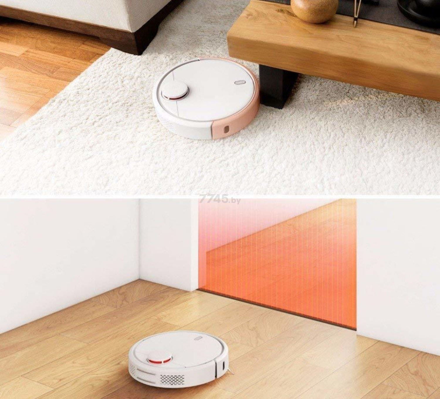 Робот-пылесос XIAOMI Mi Robot Vacuum Mop P STYTJ02YM белый глобальная версия (SKV4110GL) - Фото 4