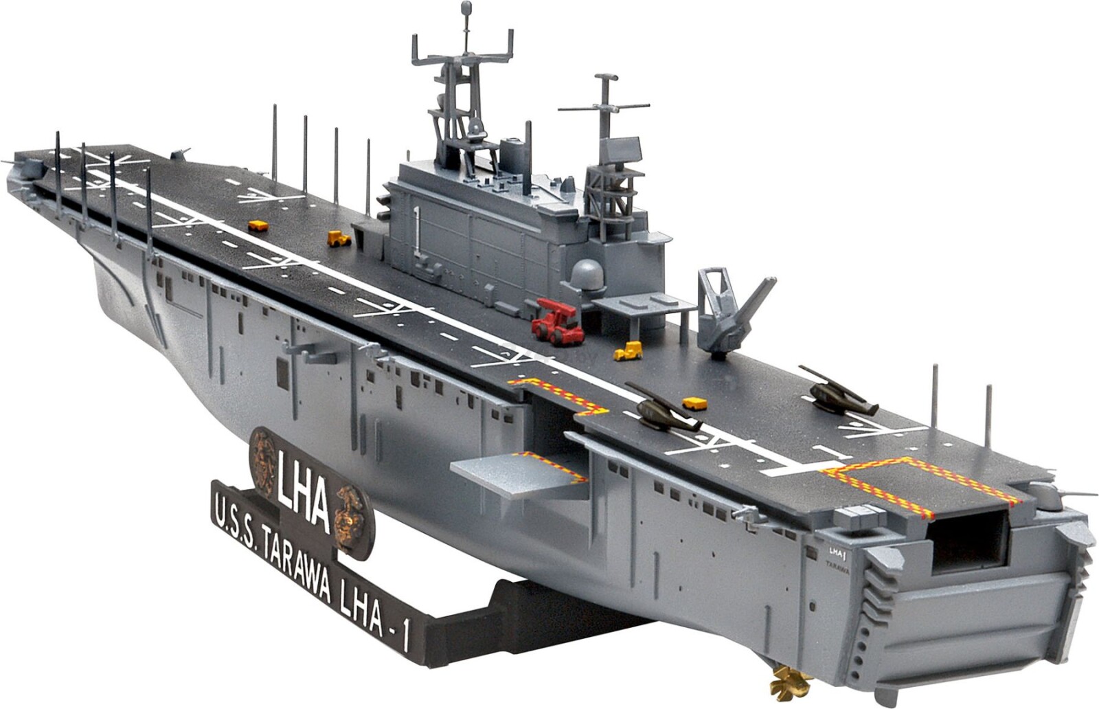 Сборная модель REVELL Десантный корабль USS Tarawa LHA-1 1:720 (5170) - Фото 5