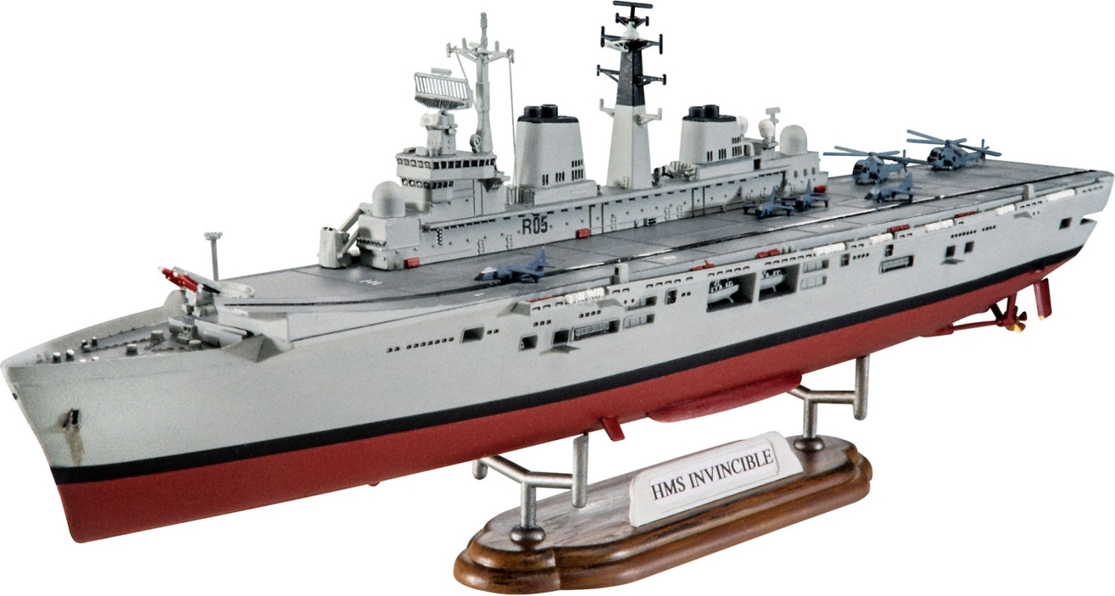 Сборная модель REVELL Авианосец HMS Invincible Фолклендская война 1:700 (5172) - Фото 5