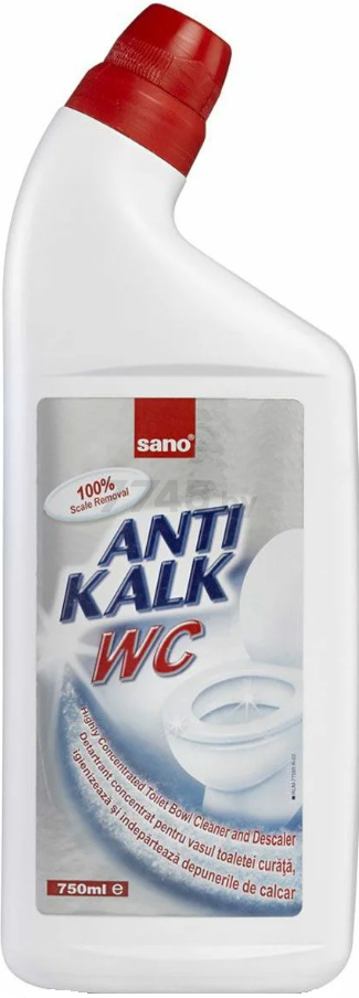 Средство чистящее для унитаза SANO Antikalk WC 0,75 л (33030)
