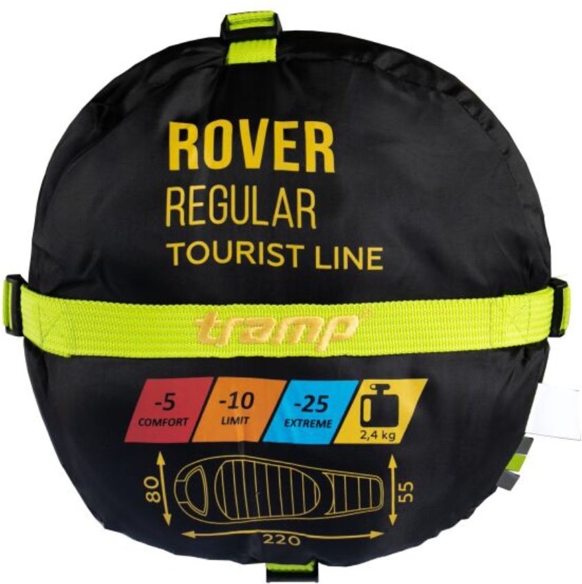 Спальный мешок TRAMP Rover Regular правая молния (TRS-050R-RT) - Фото 2