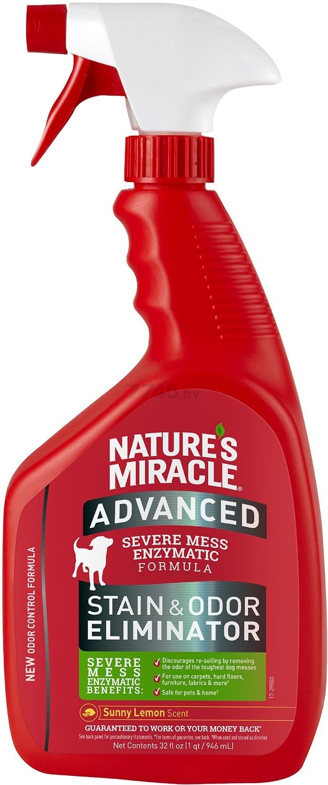 Средство для удаления пятен и запаха собак 8 IN 1 Natures Miracle Advanced 945 мл (0018065970169)