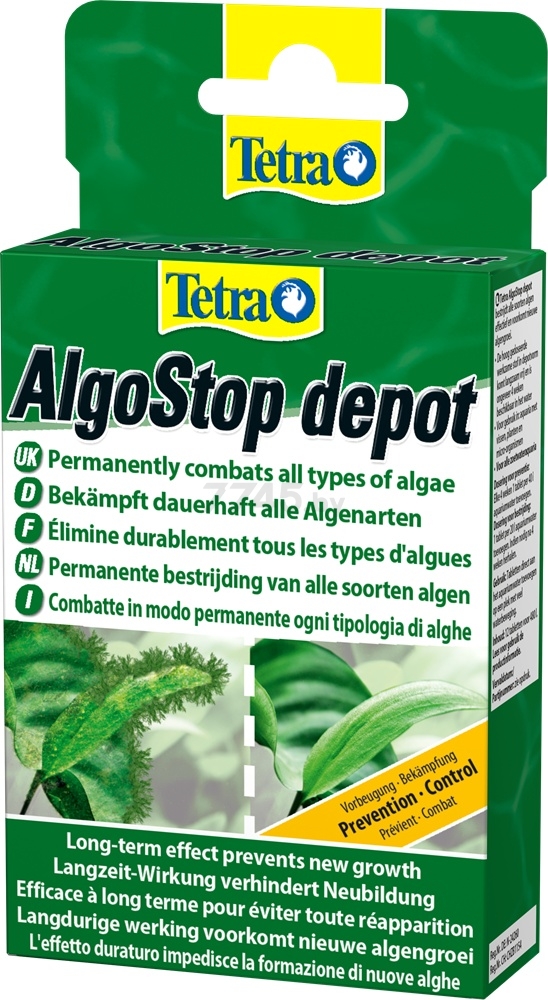 Средство против водорослей TETRA AlgoStop Depot 12 штук (4004218157743)