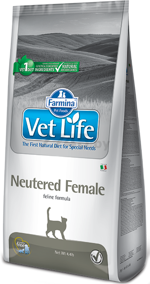 Сухой корм для стерилизованных кошек FARMINA Vet Life Neutered Female 10 кг (8010276024886)