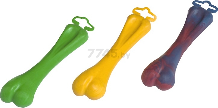 Игрушка для собак SUM-PLAST Кость с запахом ванили 11 см - Фото 2