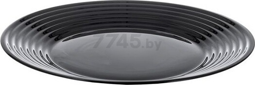 Тарелка стеклокерамическая обеденная LUMINARC Harena Black (L7611) - Фото 2