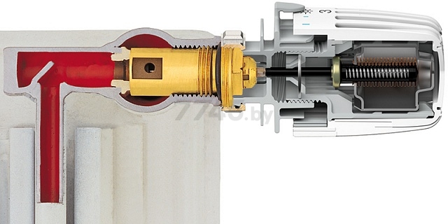 Термоголовка для радиатора M30x1,5 IMI HEIMEIER K (6000-09.500) - Фото 3