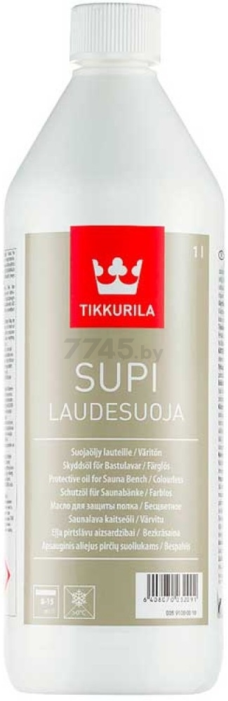 Масло TIKKURILA Supi Laudesuoja 1 л (00591000010)