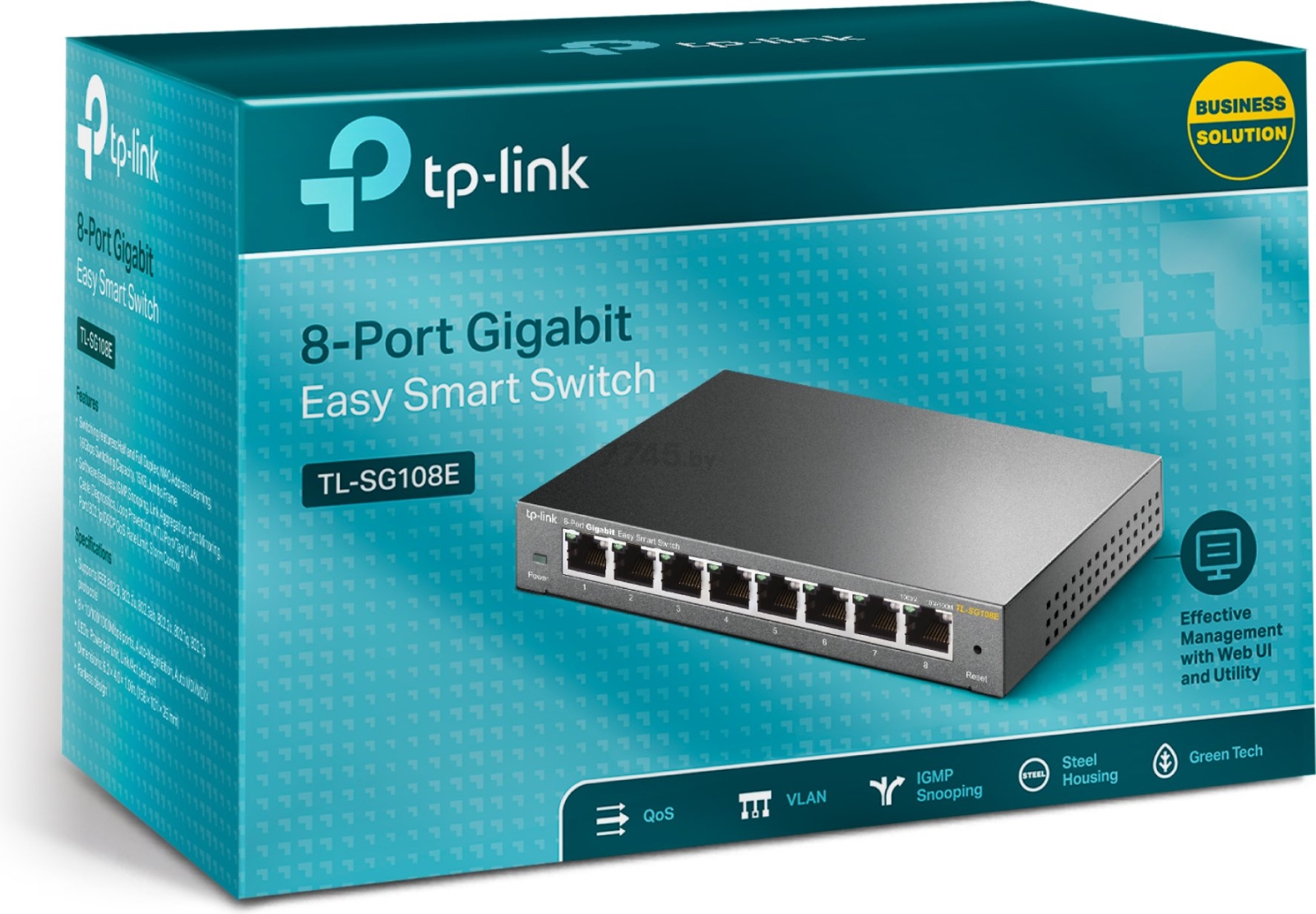 Коммутатор TP-LINK TL-SG108E - Фото 4