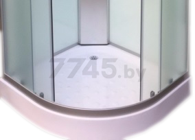 Кабина душевая COLISEUM ТМ-80 80х80 белая/матовое стекло (000000639) - Фото 2