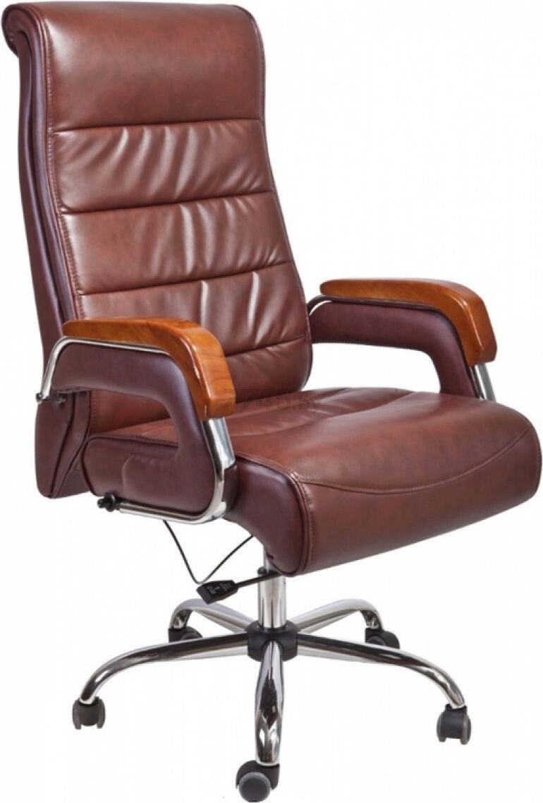 Кресло компьютерное AKSHOME Toledo коричневый (36449)