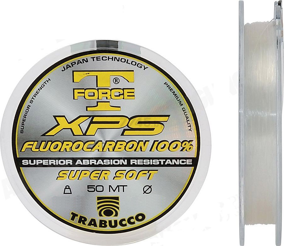 Леска флюорокарбоновая TRABUCCO T-Force Fluorocarbon 100% 0,24 мм/50 м (053-60-240)