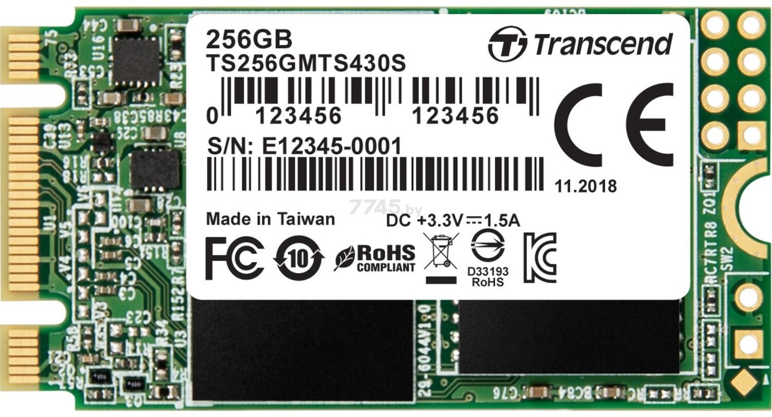 SSD диск Transcend 430S 256GB (TS256GMTS430S)