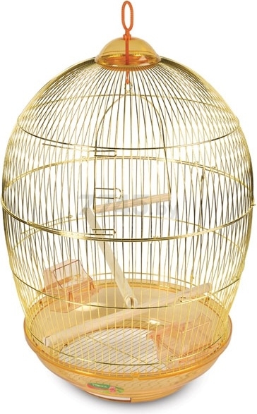 Клетка для птиц TRIOL 480G золото d48×76,5 см (50611015)