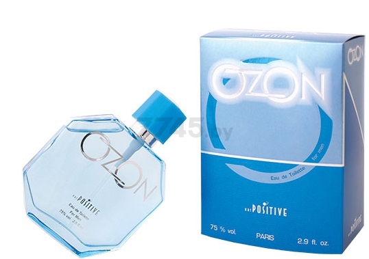 Туалетная вода мужская ПОЗИТИВ Ozon 85 мл (4607080218316)