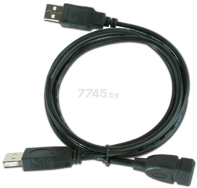 Удлинитель GEMBIRD Cablexpert CCP-USB22-AMAF-3 (Dual USB 2.0) - Фото 2
