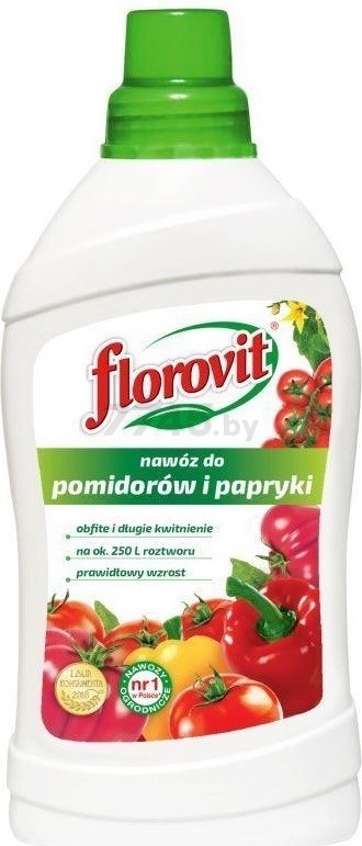 Удобрение минеральное ФЛОРОВИТ для томатов и перцев жидкое 1 кг