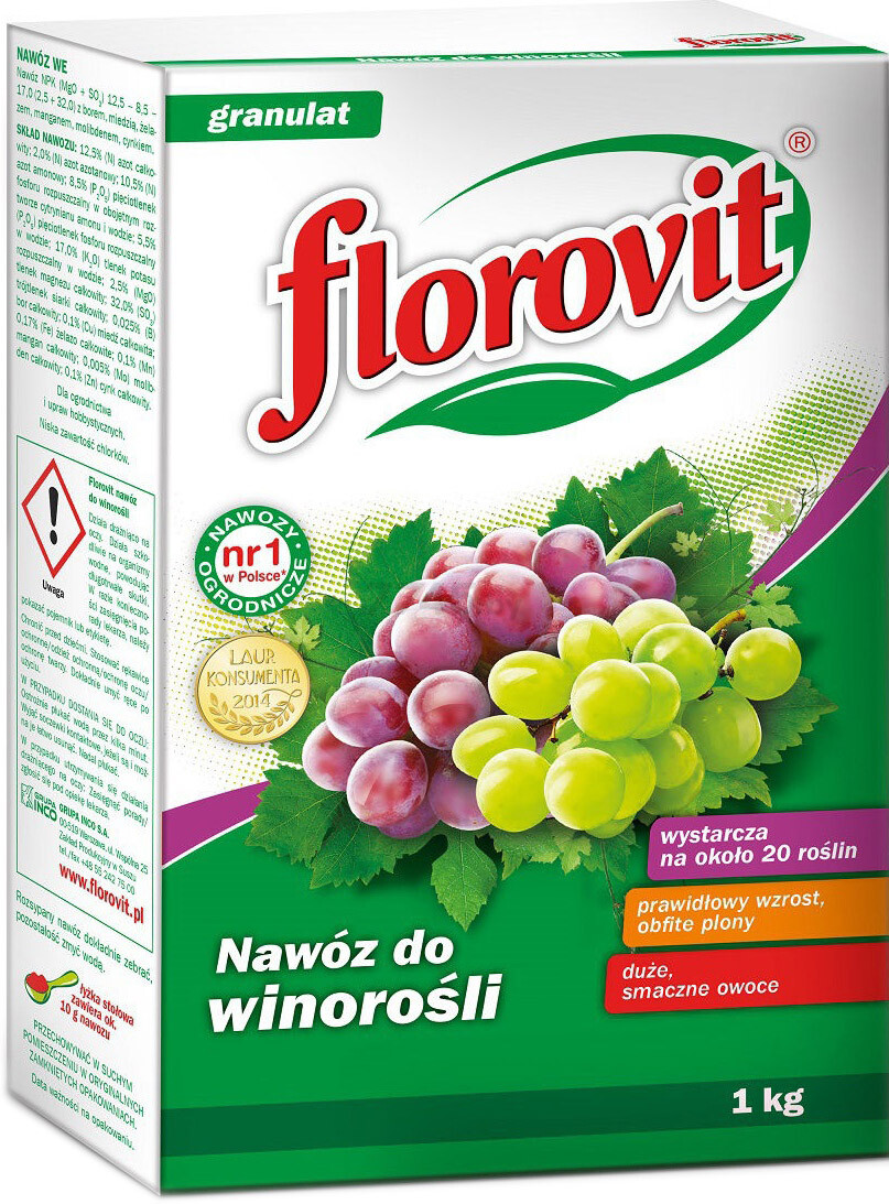 Удобрение минеральное ФЛОРОВИТ для винограда 1 кг
