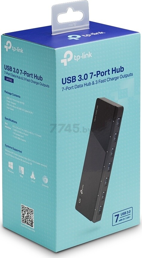USB-хаб TP-Link UH700 - Фото 6