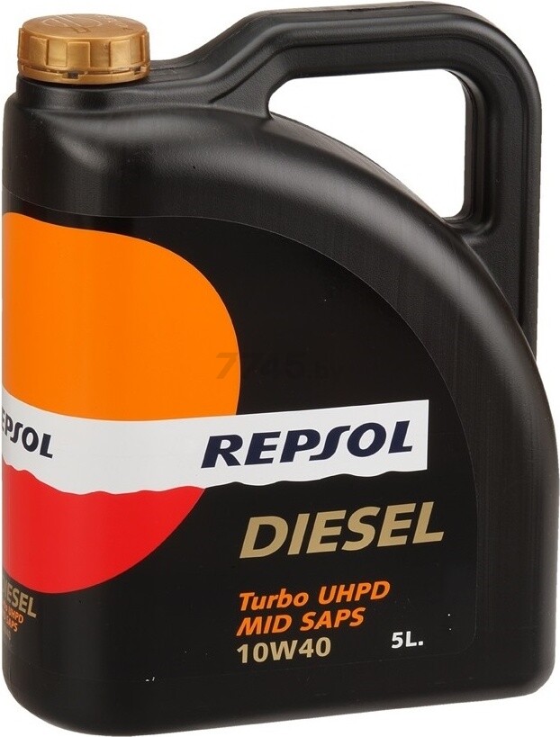 Моторное масло 10W40 синтетическое REPSOL Diesel Turbo UHPD Mid Saps 5 л (RP037K55)