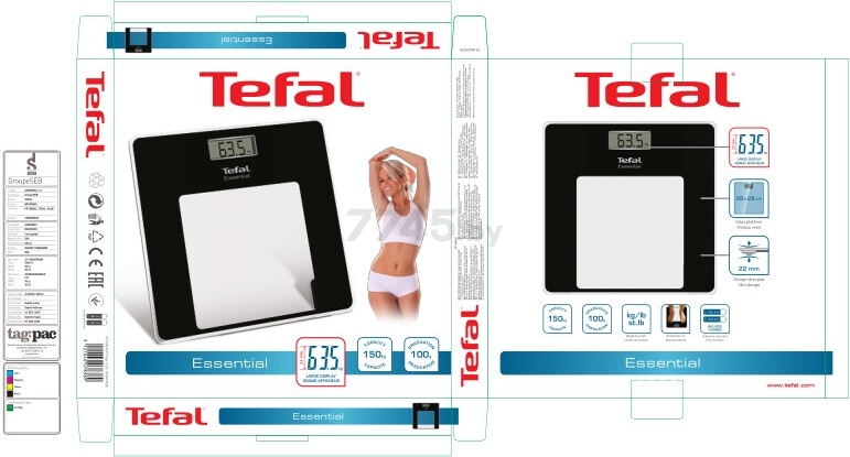 Весы напольные TEFAL PP1300V0 - Фото 4