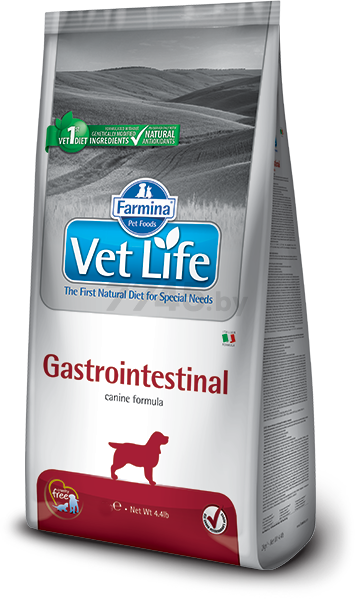 Сухой корм для собак FARMINA Vet Life Gastrointestinal 12 кг (8010276025432)