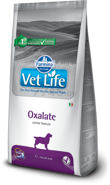Сухой корм для собак FARMINA Vet Life Oxalate 2 кг (8010276025234)