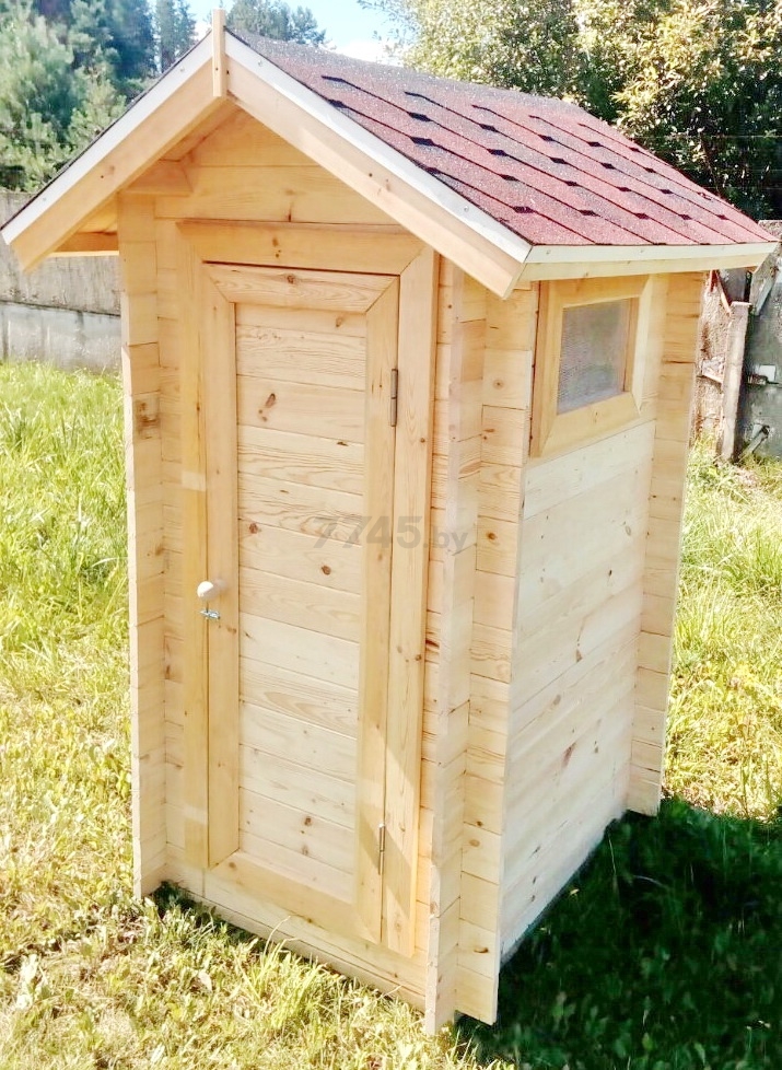 Туалет деревянный КОМФОРТПРОМ (ТД1) - Фото 4