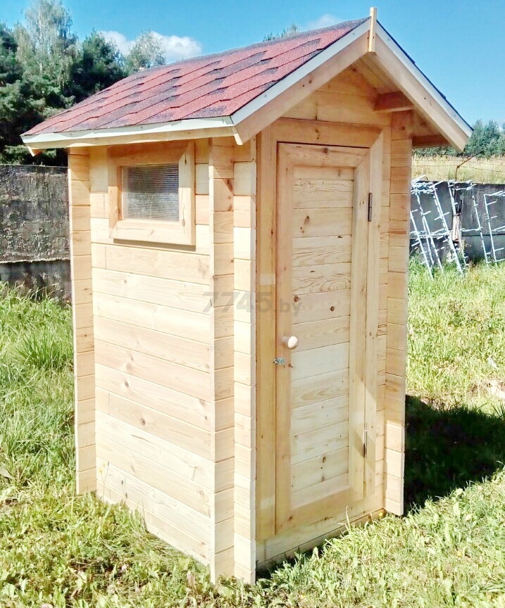 Туалет деревянный КОМФОРТПРОМ (ТД1) - Фото 5