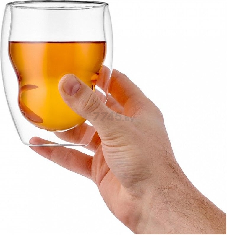Набор стаканов WALMER Prince с двойными стенками 2 штуки 350 мл (W02021035) - Фото 3