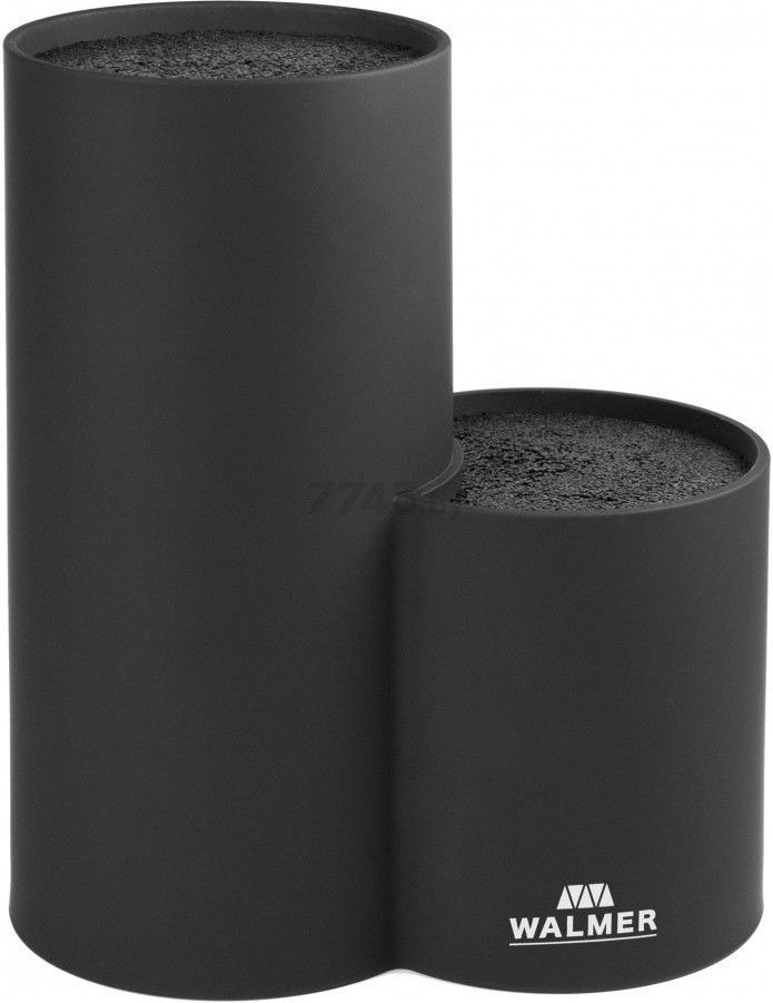 Подставка для ножей WALMER двойная черный (W08002401)