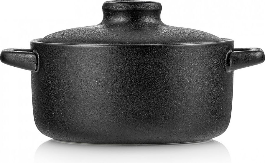 Горшочек для запекания керамический 0,4 л WALMER Iron-Black (W37000645) - Фото 3