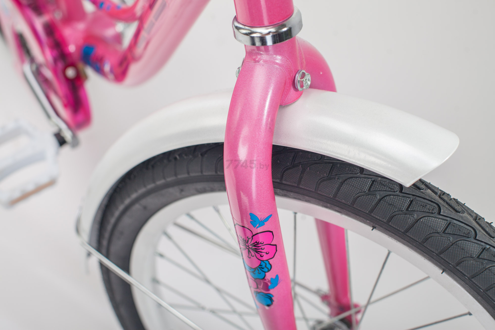 Велосипед детский STELS Wind 18" Z020 розовый - Фото 3