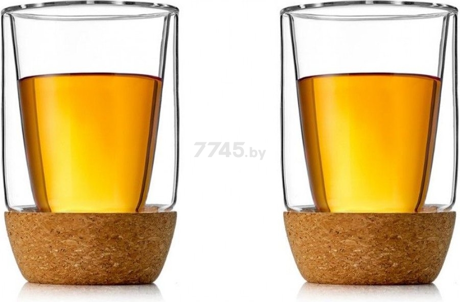 Набор стаканов WALMER Kronos с двойными стенками 2 штуки 280 мл (WP3601028)