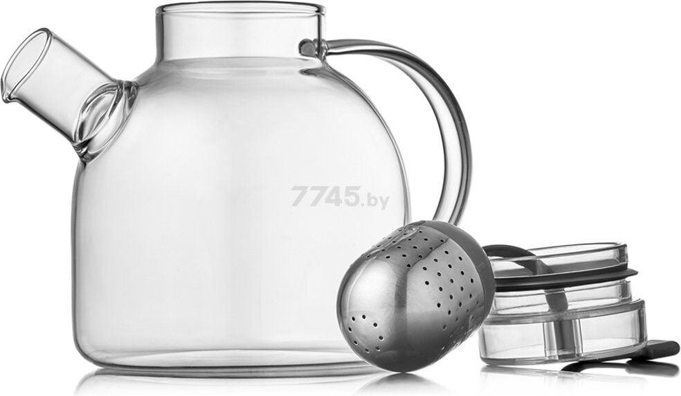 Заварочный чайник стеклянный WALMER Future 0,8 л (WP3605080) - Фото 2