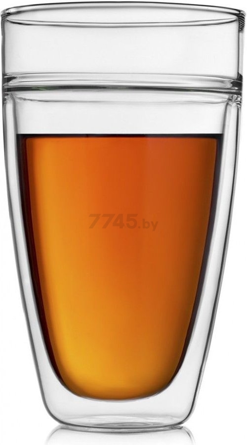 Набор стаканов WALMER Future с двойными стенками 2 штуки 350 мл (WP3606035) - Фото 2