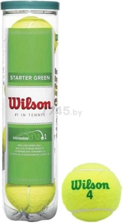 Комплект мячиков WILSON Starter Green Tball (WRT137400)