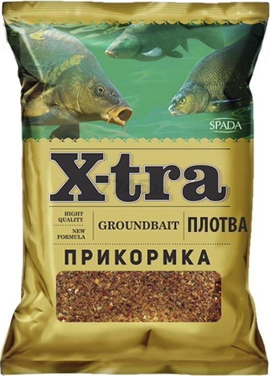 Прикормка рыболовная X-TRA Плотва коричневый сладкий кориандр 0,75 кг (XTR-010)