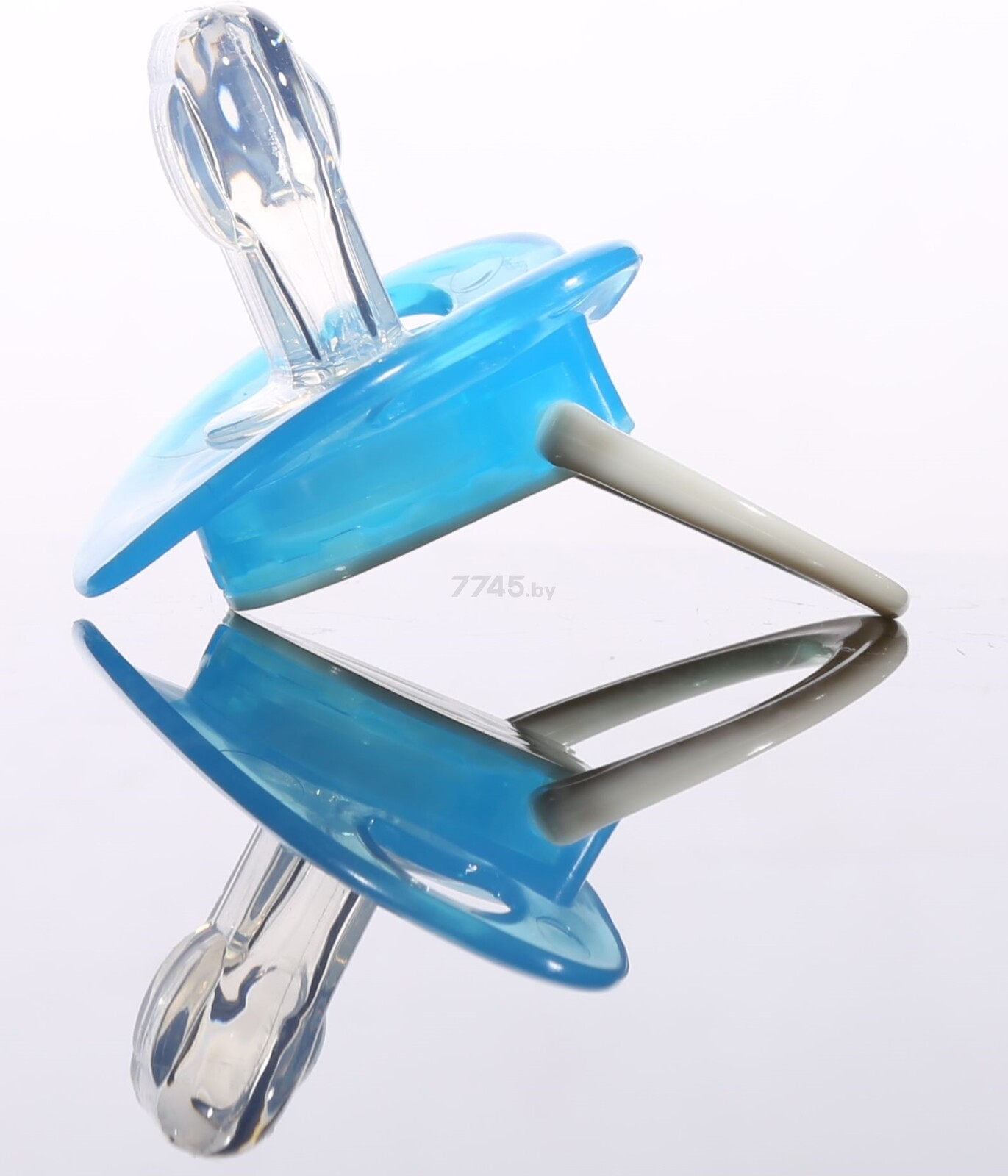 Пустышка силиконовая YANGO INDUSTRIAL ортодонтическая с 6 мес голубой (YG9022) - Фото 3
