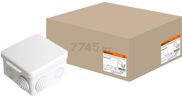 Коробка распределительная ОП 80х80х50 мм TDM (SQ1401-0112)