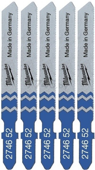 Пилка для электролобзика MILWAUKEE по металлу T118G 5 штук (4932274652)