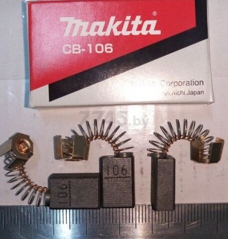 Щетки угольные MAKITA СВ-106 (181410-1) - Фото 6