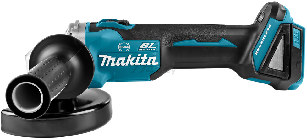 Шлифмашина угловая аккумуляторная MAKITA DGA 506 Z (DGA506Z) - Фото 4