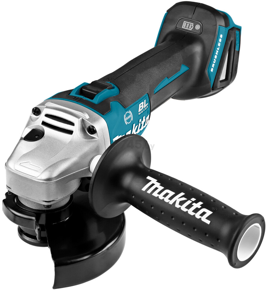 Шлифмашина угловая аккумуляторная MAKITA DGA 506 Z (DGA506Z) - Фото 8